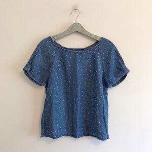 Life in Progress | Chambray Dot Tee